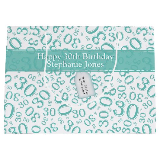 De gelukkige 30ste Wintertaling en het Wit van het Groot Cadeauzakje (Voorkant)