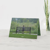 De gelukkige 8ste Kaart van de Verjaardag door (Achterkant)