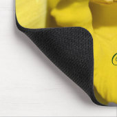 De gelukkige Bloem Mousepad van de Gele narcis van Muismat (Hoek)