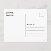 De gelukkige Bloem van de Dag van Valentijn van Feestdagenkaart (Achterkant)