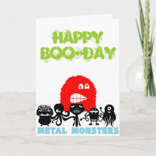 De Gelukkige boe-geroep-Dag van Rock=Life de Kaart