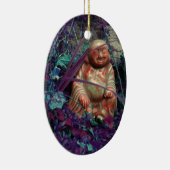 de gelukkige boeddah keramisch ornament (Rechts)