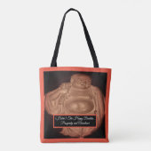 De gelukkige Boeddha Tote Bag (Achterkant)