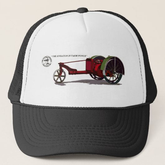De gelukkige boer trucker pet (Voorkant)