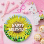 De gelukkige Borden van het Document van de Partij Papieren Bordje (Feest)