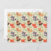 De gelukkige bosvriend briefkaart (Voorkant / Achterkant)