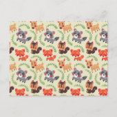 De gelukkige bosvriend briefkaart (Voorkant)