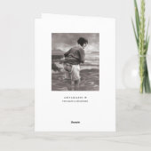 De gelukkige Broer van de Verjaardag Kaart (Achterkant)