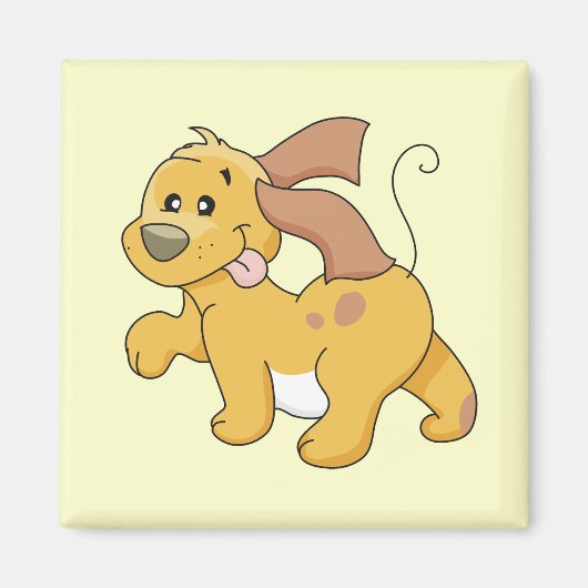 De gelukkige Bruine T-shirts en de Giften van de H Magneet (Voorkant)