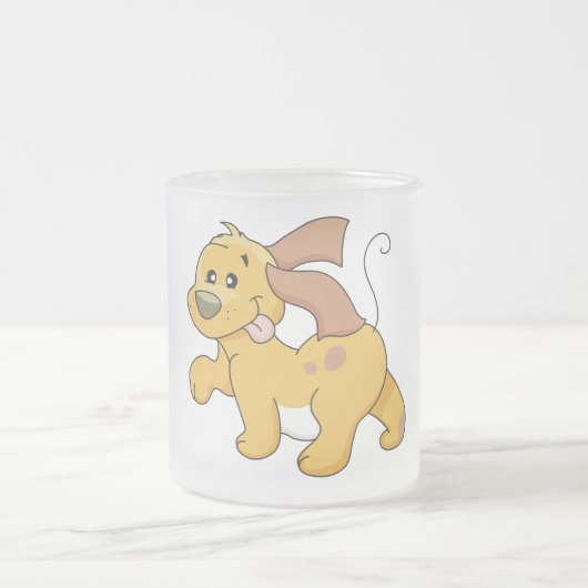 De gelukkige Bruine T-shirts en de Giften van de Matglas Koffiemok (Center)