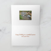 De gelukkige Chef- Kaart van de Verjaardag (Binnen)