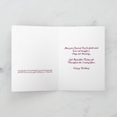 De gelukkige Christelijke Kaart van de Verjaardag (Binnen)