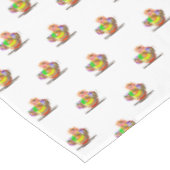 De gelukkige clown tafelkleed (Gekanteld)