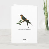 De gelukkige Collage van de Vogel van de Kaart (Achterkant)