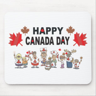 De gelukkige Dag van Canada Muismat
