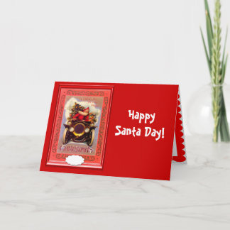 De gelukkige Dag van de Kerstman Feestdagen Kaart