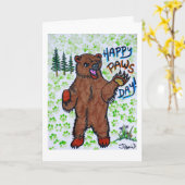 De gelukkige Dag van Poten Kaart (Gele Bloem)