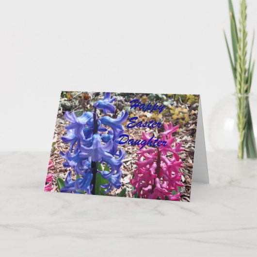 De gelukkige Dochter van Pasen Feestdagen Kaart (Voorkant)