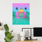 De Gelukkige Dolfijn Poster (Thuiskantoor)