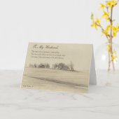 De gelukkige Echtgenoot van Vaderdag, Sepia van Kaart (Gele Bloem)