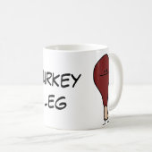 De gelukkige eiwitvogel van de Trommelstok van het Koffiemok (Voorkant rechts)