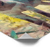 De gelukkige ezel poster (Hoek)