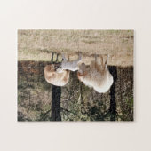 De gelukkige familie legpuzzel (Horizontaal)