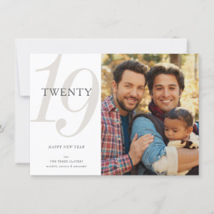 De gelukkige Foto van de Vakantie van het Feestdagenkaart