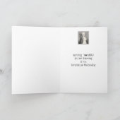 De gelukkige Foto van de Verpleegster van de Pret Kaart (Binnen)