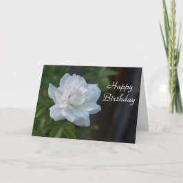 De gelukkige Gardenia van de Verjaardag Kaart
