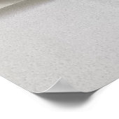 De gelukkige Gerbera Kleurrijke Bloem +Custom Naam Poster (Hoek)