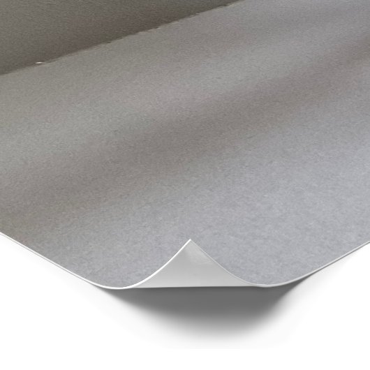 De gelukkige Gerbera Kleurrijke Bloem +Custom Naam Poster (Hoek)