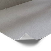 De gelukkige Gerbera Kleurrijke Bloem +Custom Naam Poster (Hoek)