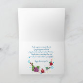 De gelukkige Gouden Groet van de Zonsondergang van Kaart (Binnen)