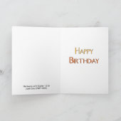 De gelukkige Harlekijn van de Verjaardag met Kaart (Binnen)