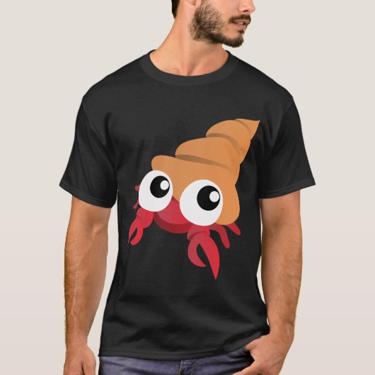 De Gelukkige Heremietkreeft T-shirt (Voorkant)