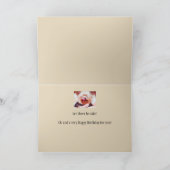 De gelukkige Hond die van Yorkie van de Pret van Kaart (Binnen)