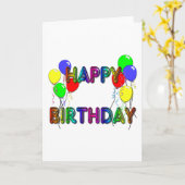 De gelukkige Impulsen van de Kaart van de (Gele Bloem)