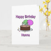 De gelukkige Italiaanse Oma van Nonna van de Kaart (Gele Bloem)