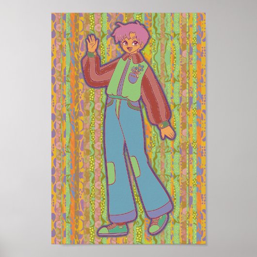 De gelukkige jongen poster (Voorkant)