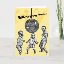 De gelukkige Kaart Meme van de Dans van het Baby