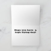 De gelukkige Kaart van de Ballons van de (Binnen)