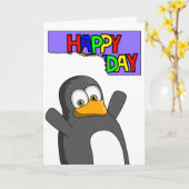 De gelukkige kaart van de Dag (Gele Bloem)