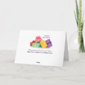 De gelukkige Kaart van de Dag van de Cake (Achterkant)