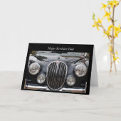 De gelukkige Kaart van de Dag van de Verjaardag (Gele Bloem)