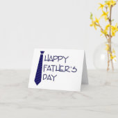 De gelukkige kaart van de Dag van Vaders (Gele Bloem)