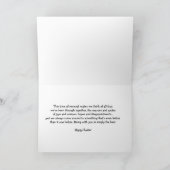 De gelukkige Kaart van de Echtgenoot van Pasen - (Binnen)