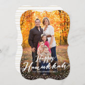 De gelukkige Kaart van de Foto van het Manuscript (Voorkant / Achterkant)