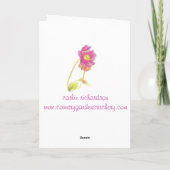 De gelukkige Kaart van de Jugendstil van de (Achterkant)