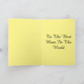 De gelukkige Kaart van de Moederdag (Binnen)